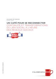 UN CAFÃ POUR SE RECONNECTER CONTINUITÃ ET ... - INfluencia