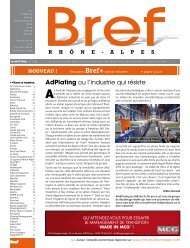 AdPlating ou l'industrie qui résiste - Info Economique