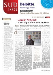 Jaguar Network a un tigre dans son moteur - Info Economique