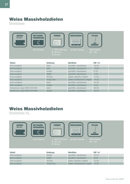 Parkett | Vinyl | Laminat | Kork | Linoleum - Holzwerkstoffe Gfeller AG