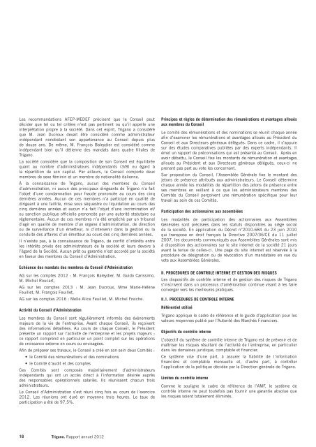 RAPPORT FINANCIER 2012 - Info-financiere.fr