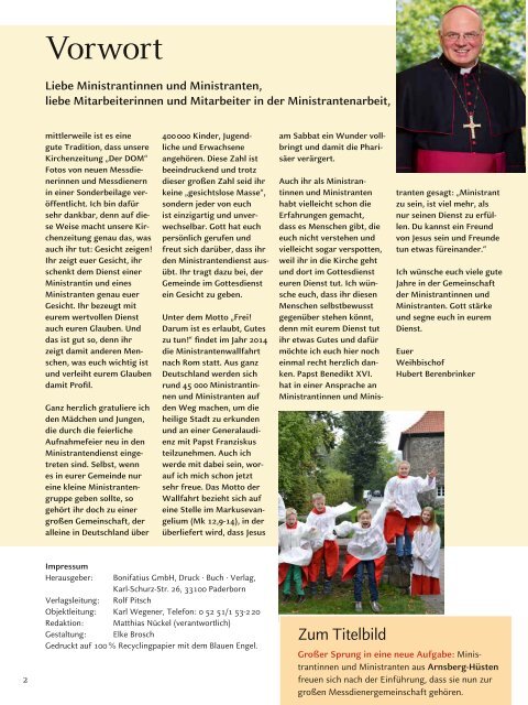 Dom-Magazin - Der Dom