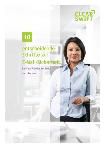 10 entscheidende Schritte zur E-Mail-Sicherheit (PDF - Info-Point ...