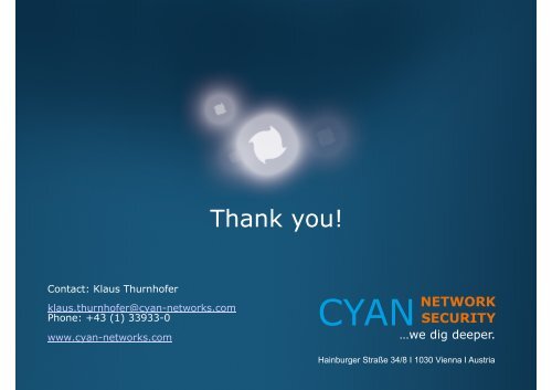 CYAN Secure Web - Info-Point-Security