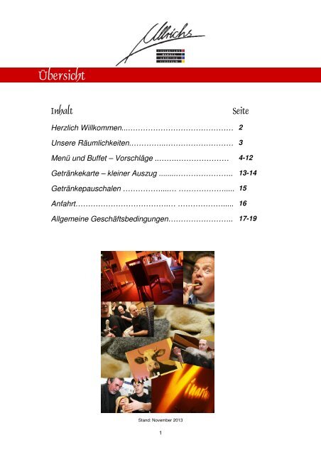 Eventmappe im PDF-Format - Hotel Ullrich