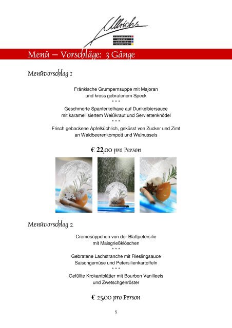 Eventmappe im PDF-Format - Hotel Ullrich