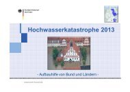 Finanzielle Folgen der Flut: Die Aufbauhilfe von Bund und Ländern