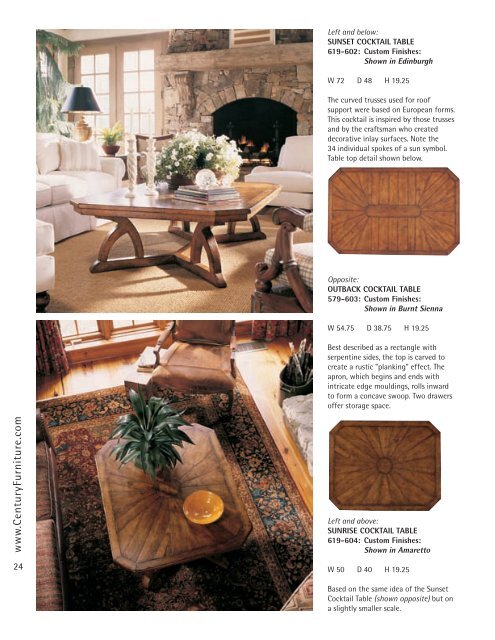 Download the Century Classics Collection ... - Century Furniture