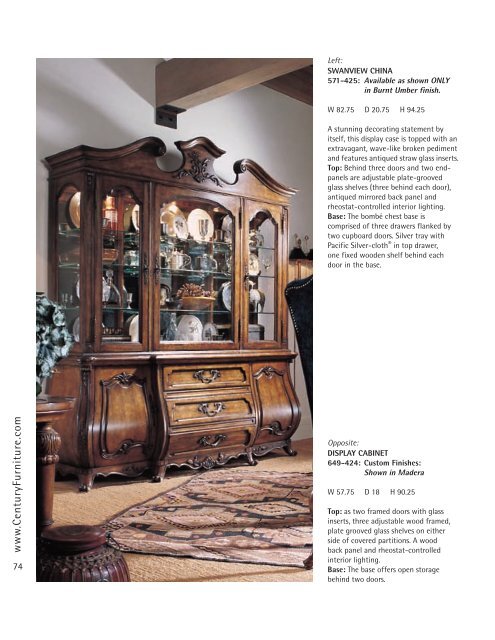 Download the Century Classics Collection ... - Century Furniture