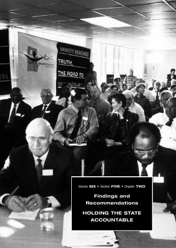 Chapter 2: Holding the State Accountable - South African ...