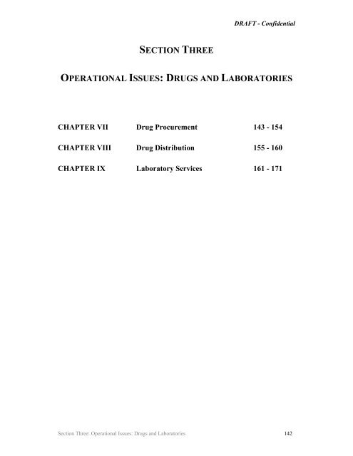 Operational plan for comprehensive HIV and AIDS care and ...