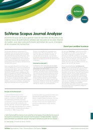 SciVerse Scopus Journal Analyzer