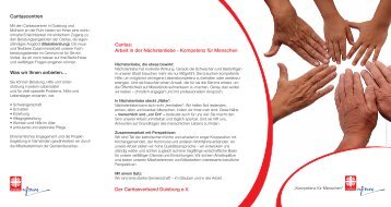 Wegweiser August - Caritasverband Duisburg e.v.