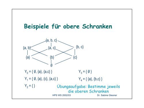 Formale Semantik Denotationelle Semantik