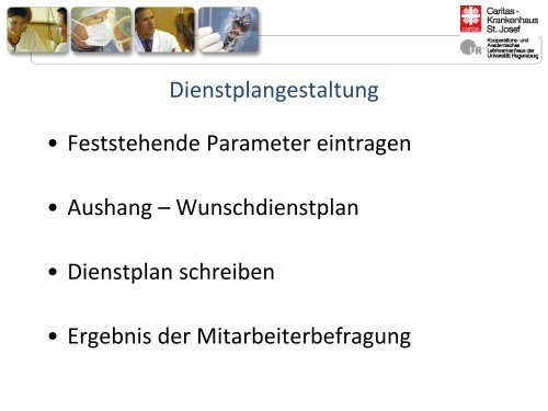 Primäre Pflegekraft - Caritas-Krankenhaus St. Josef Regensburg