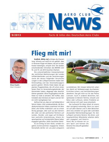 September - DAeC Deutscher Aeroclub