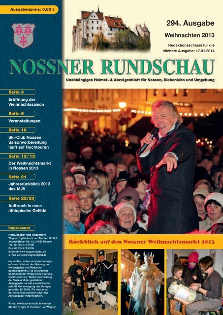 Weihnachten 2013 - nossner-rundschau.de