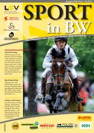 Sport in BW - Badischer Sportbund Nord eV