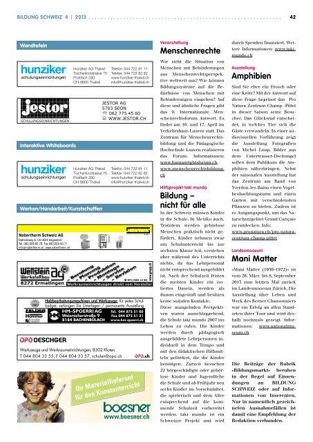 Ausgabe 4 | 2013 (PDF 7.5 MB) - LCH