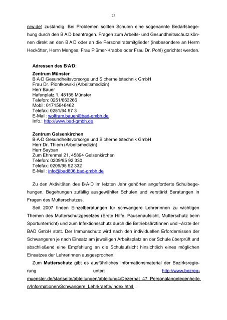 Tätigkeitsbericht 2013 - Bezirksregierung Münster