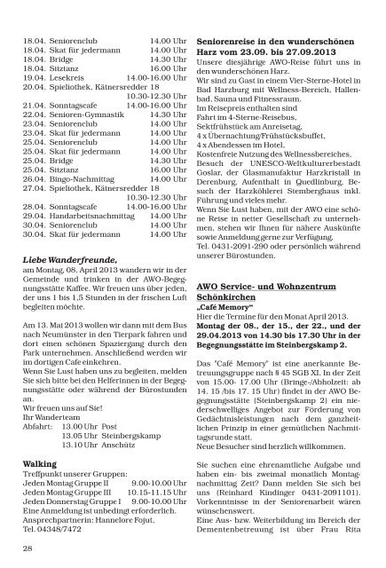 Amtliches Bekanntmachungsblatt der Gemeinde Schönkirchen und ...