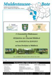 2013-08-28_Ausgabe 8 - Gemeinde Muldestausee