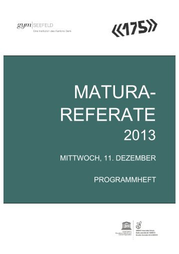 matura- referate - Gymnasium und Fachmittelschule Thun Seefeld