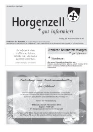 Ausgabe vom 22. November 2013 - Horgenzell