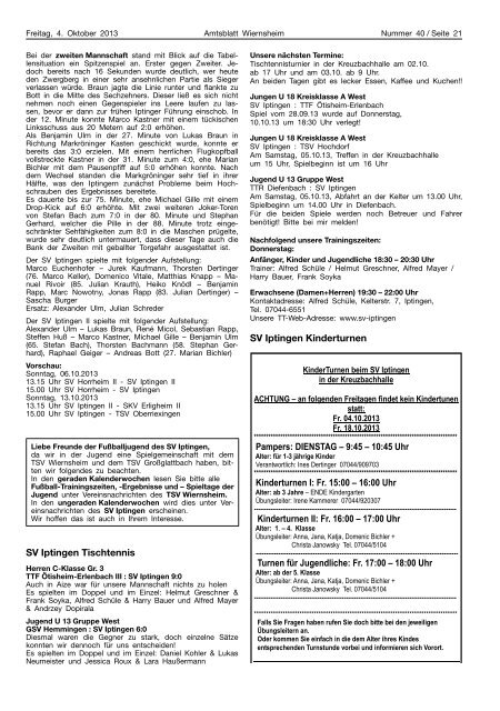 Wiernsheim KW 40 ID 68139
