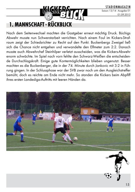 SpVgg. Durlach-Aue TSV Rheinhausen 2 - SV Kickers Büchig