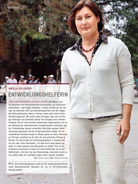 Ressource Boden – GIZ-Magazin akzente 02-2013