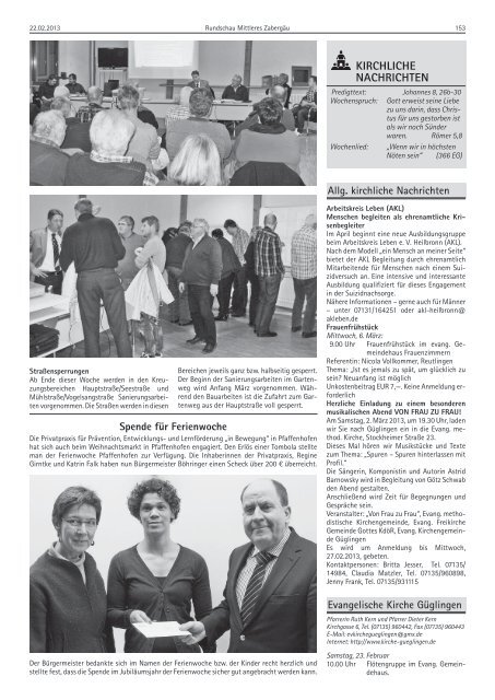 Ausgabe 22.02.2013 - Güglingen