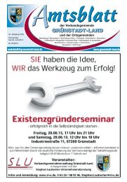 KW 25 Gruenstadt.pdf - Verbandsgemeinde Grünstadt-Land