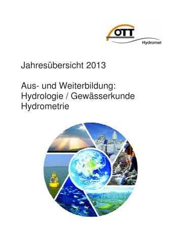Jahresübersicht 2013 Aus- und Weiterbildung ... - OTT Hydromet