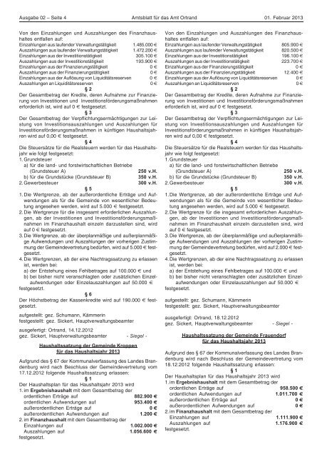 Amtsblatt Ortrand_Februar 2012_korrekur.p65 - Amt Ortrand