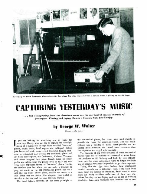 Tape Recording Magazine - AmericanRadioHistory.Com