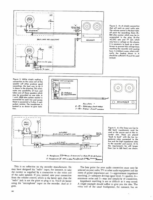 Tape Recording Magazine - AmericanRadioHistory.Com