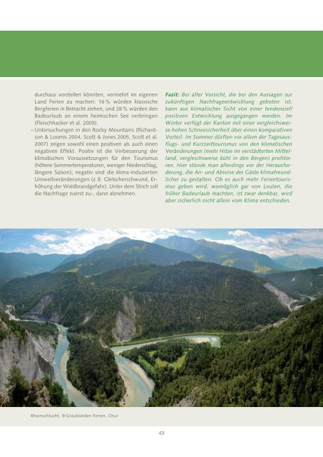 Herausforderung Klimawandel: Chancen und Risiken für - OcCC