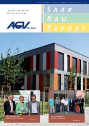 Saar Bau Report - AGV Bau Saar