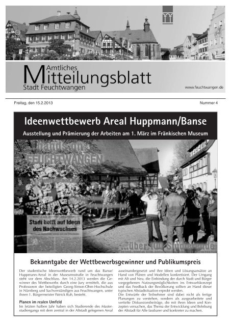 Mitteilungsblatt Nr 04 vom 15.02.2013 - Stadt Feuchtwangen