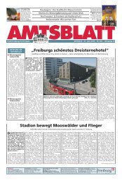 Amtsblatt Ausgabe 602 - Stadt Freiburg im Breisgau