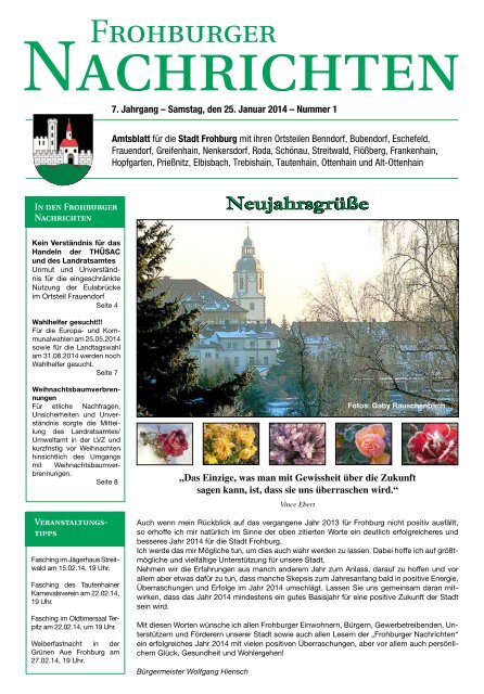 Frohburger Nachrichten Januar 2014 [*.pdf; 1,86 MB]