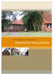 historischer Bausubstanz - Landkreis Cloppenburg