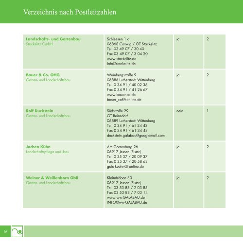 Unternehmens-Verzeichnis 2013 - Verband Garten-,Landschafts ...