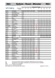 R63 R63 Nottuln - Roxel - Münster - Bus und Bahn im Münsterland