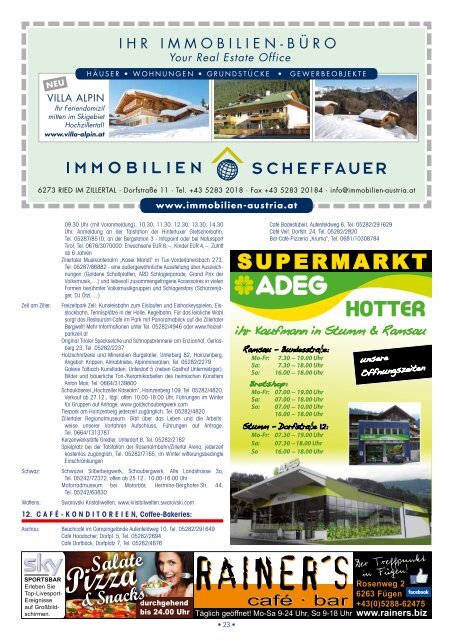 Zillertaler Gästezeitung Winter 2014