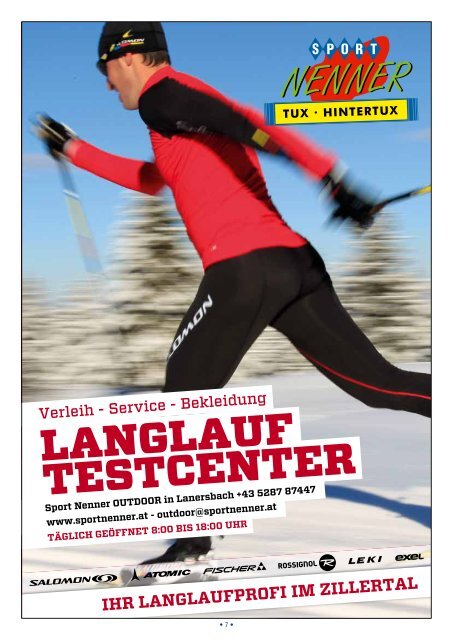 Zillertaler Gästezeitung Winter 2014
