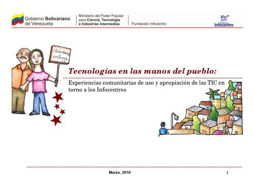 TECNOLOGIAS EN MANOS DEL PUEBLO.pdf - FundaciÃ³n Infocentro