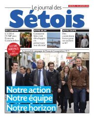 Journal des Sétois, journal de campagne de François Commeinhes