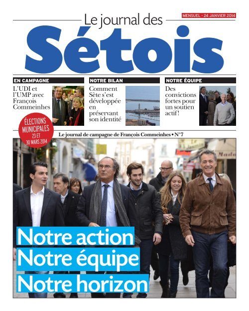 Journal des Sétois, journal de campagne de François Commeinhes